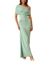 Dilireba One-Shoulder Maxi Dress