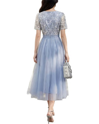 Brc By Burryco Short Sleeve Midi Dress