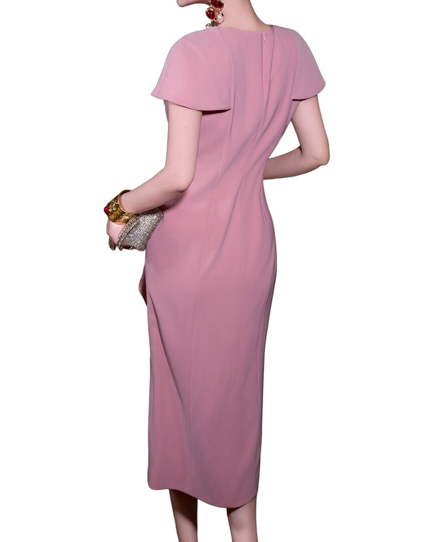 Burryco Short Sleeve Midi Dress