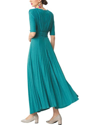 Burryco Short Sleeve Maxi Dress