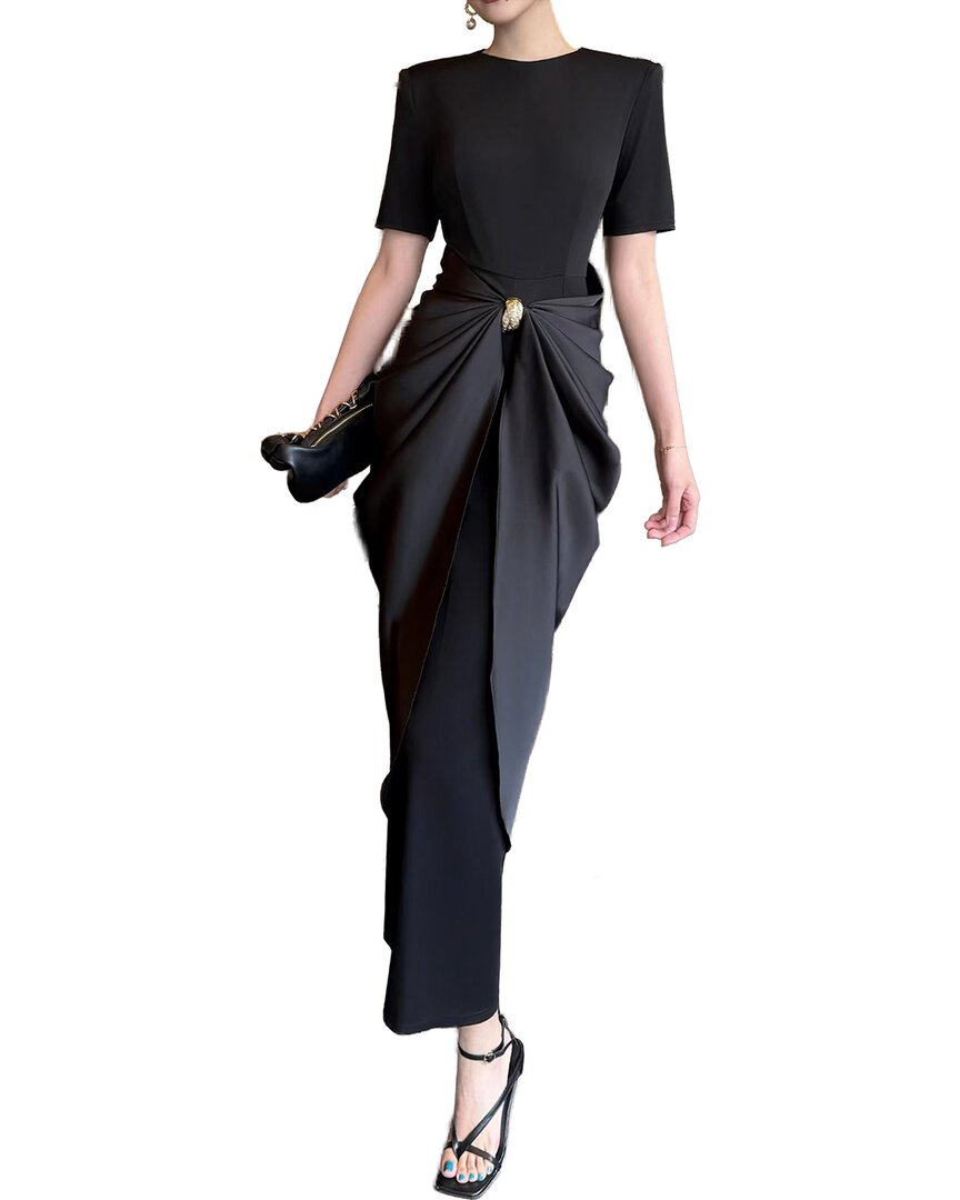 BURRYCO Burryco Short Sleeve Maxi Dress