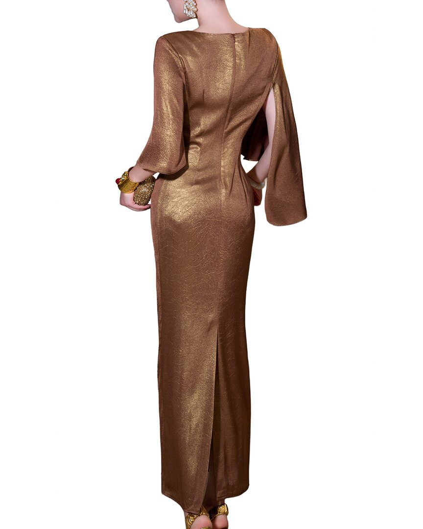Burryco Long Sleeve Maxi Dress