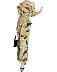 Burryco Off-The-Shoulder Maxi Dress
