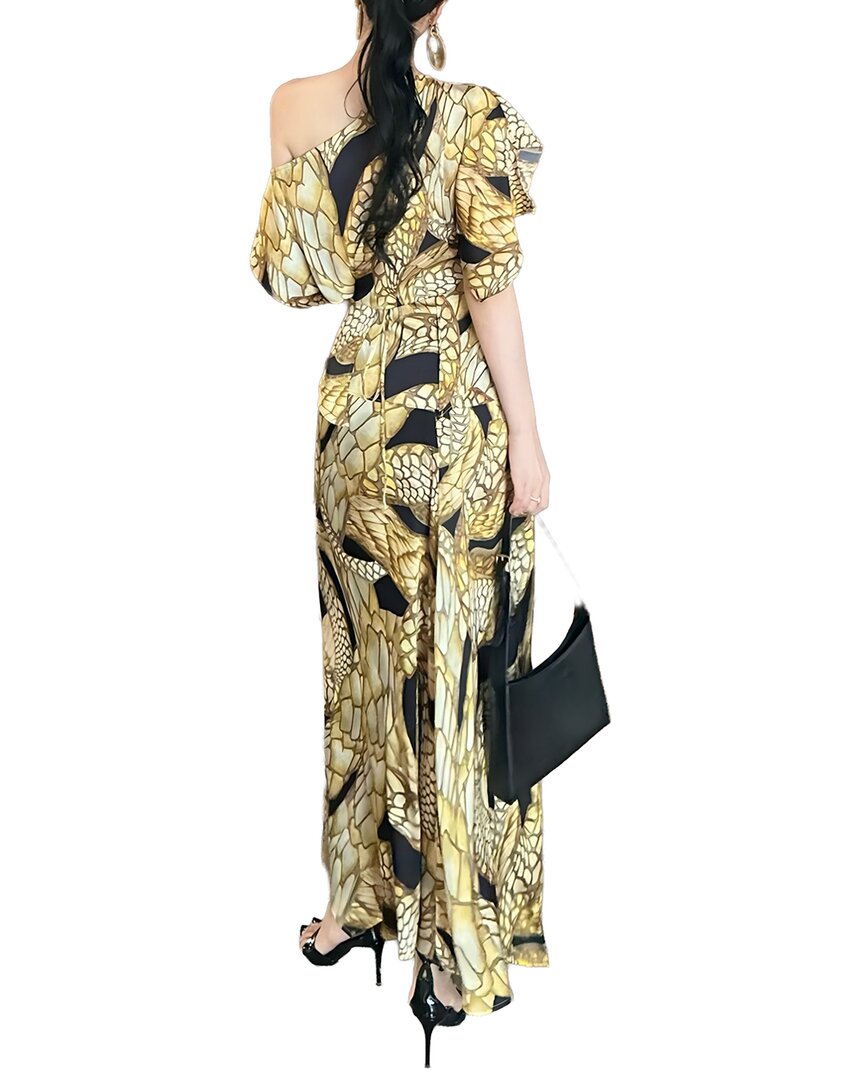 Burryco Off-The-Shoulder Maxi Dress
