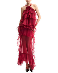 Dino Tabucci Embellished Maxi Dress