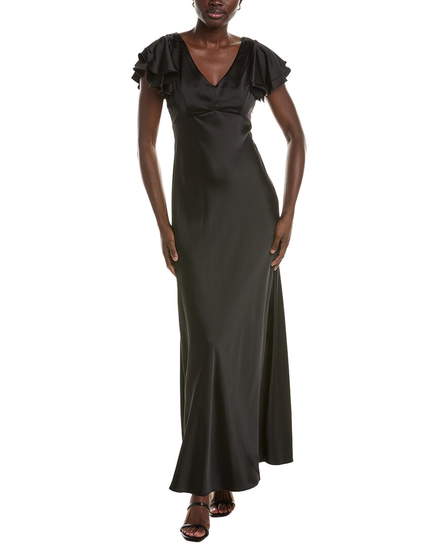Maison Tara Short Sleeve Maxi Dress