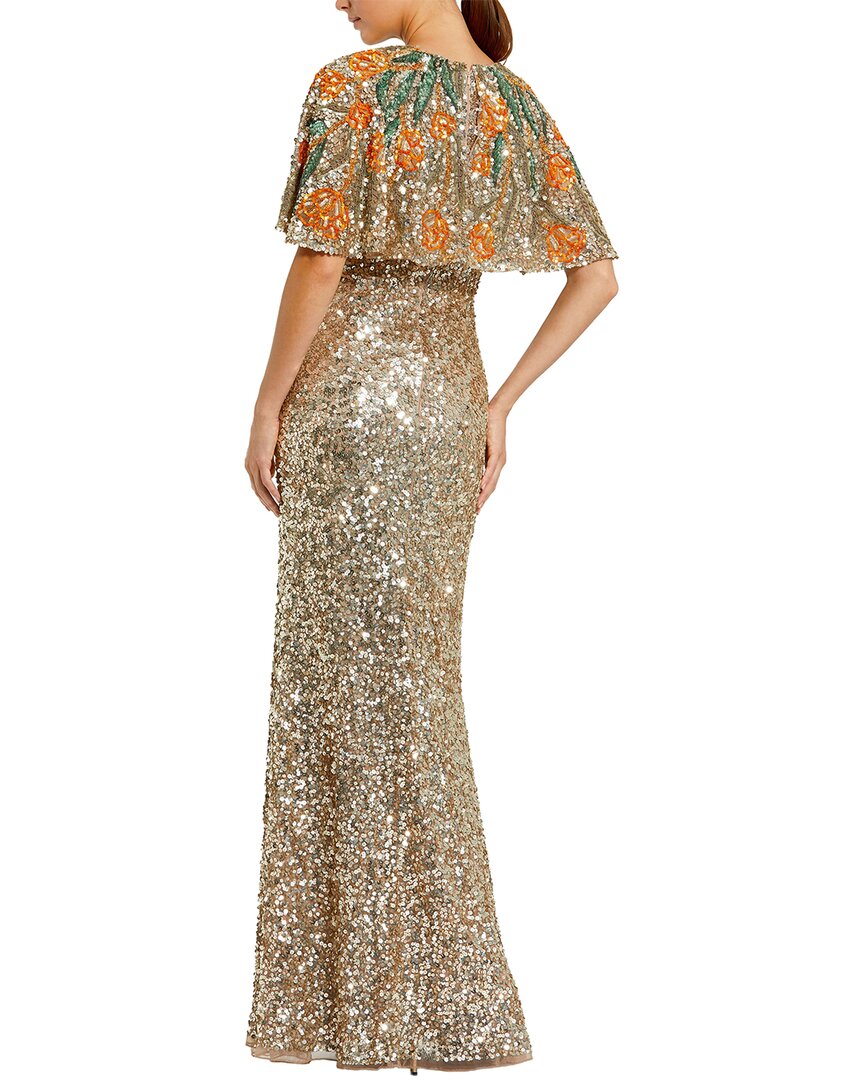 Mac Duggal Shawl Gown