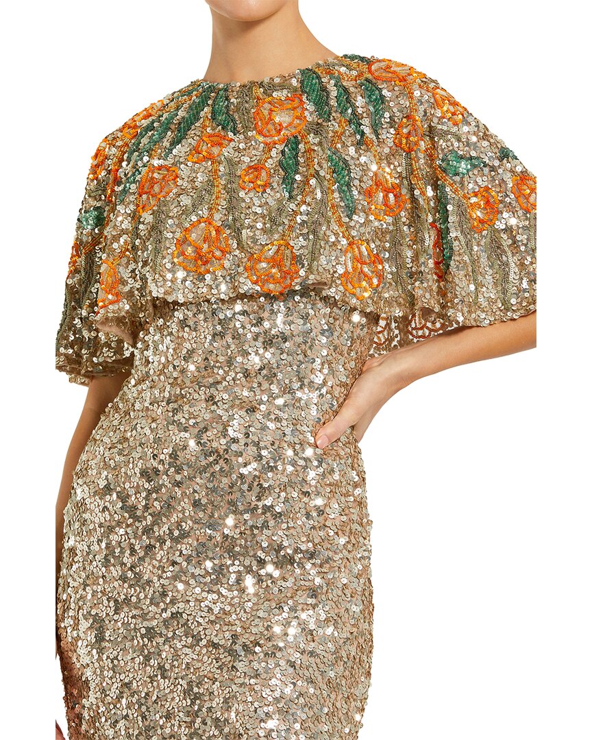 Mac Duggal Shawl Gown