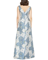 Kay Unger Grania Walk Thru Jumpsuit