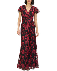 Js Collections Fauna Column Gown