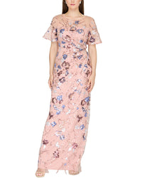 Js Collections Alisa Column Gown