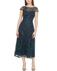 Js Collections Meredith Fit & Flare Dress