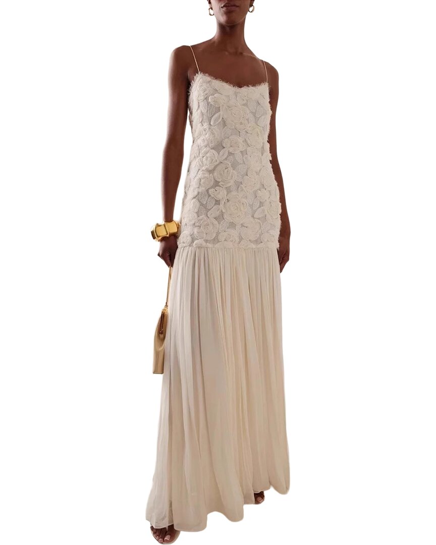 Linda Charm Linda Charm Embellished Maxi Dress