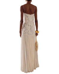 Linda Charm Linda Charm Embellished Maxi Dress