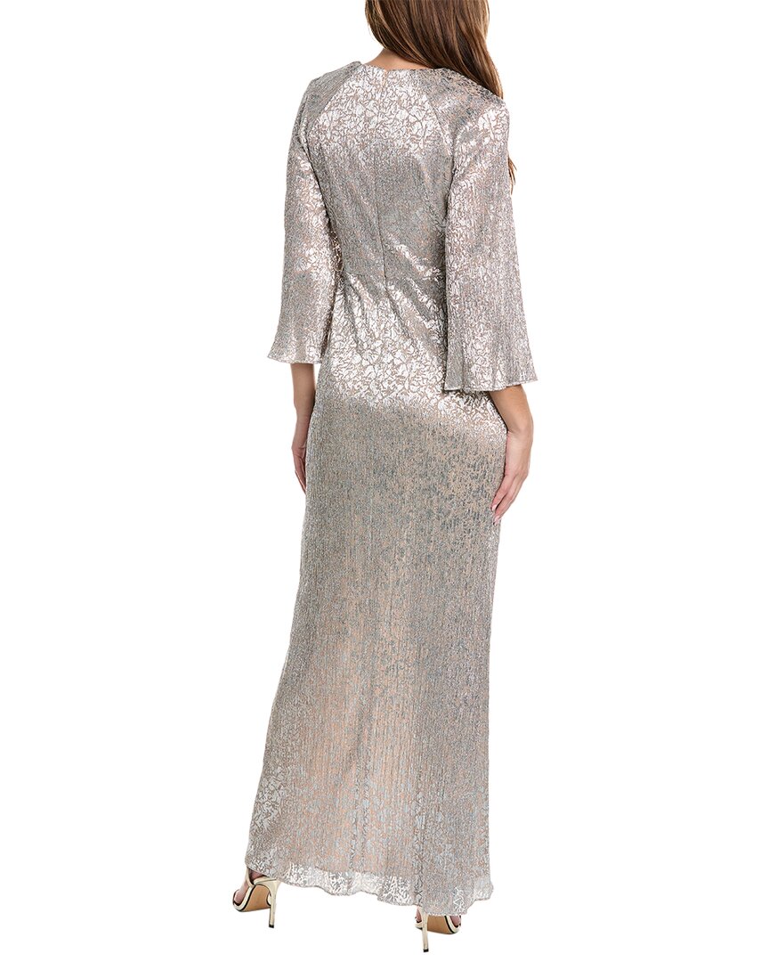 Aidan Mattox V-Neck Gown
