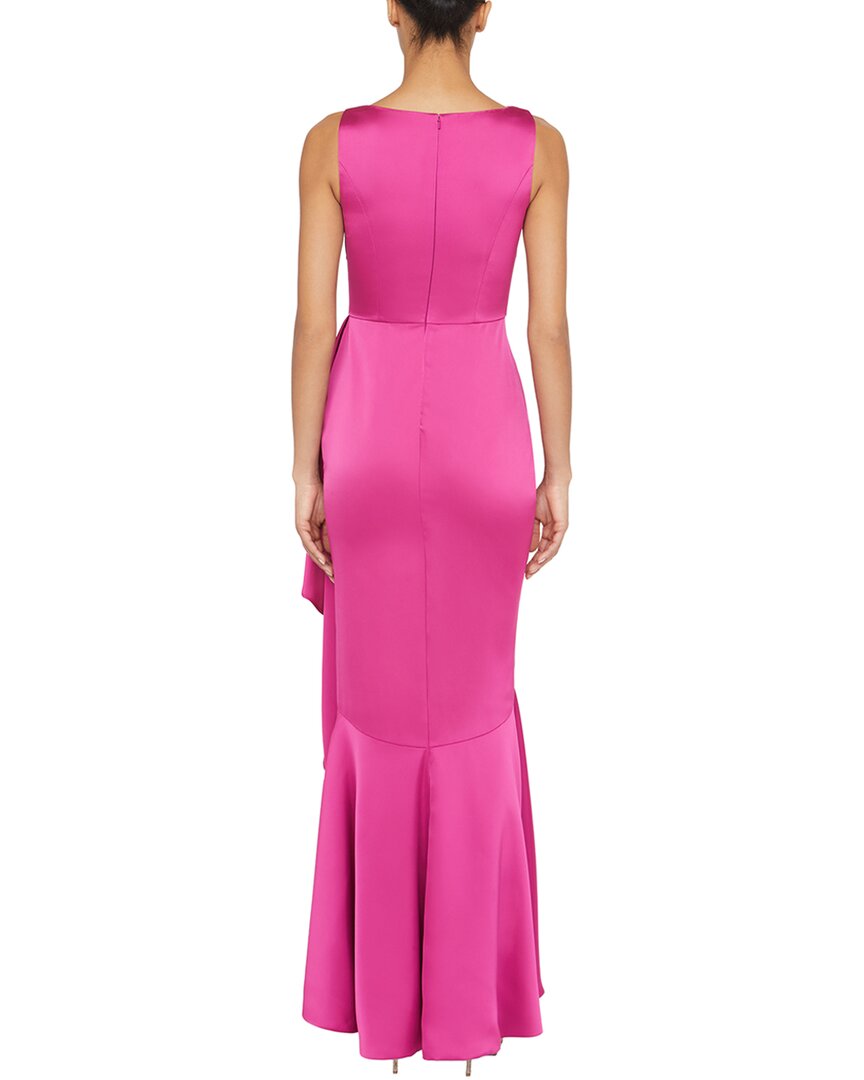 Harper Draped Wrap Gown 4 / Shadow Rose