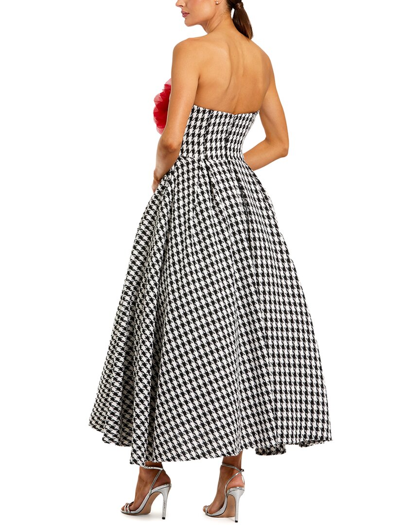Mac Duggal Mac Duggal Strapless Boucle A Line Midi Dress