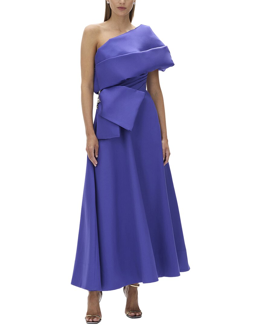 Rachel Gilbert Rachel Gilbert Marlo Wool & Silk-Blend A-Line Dress