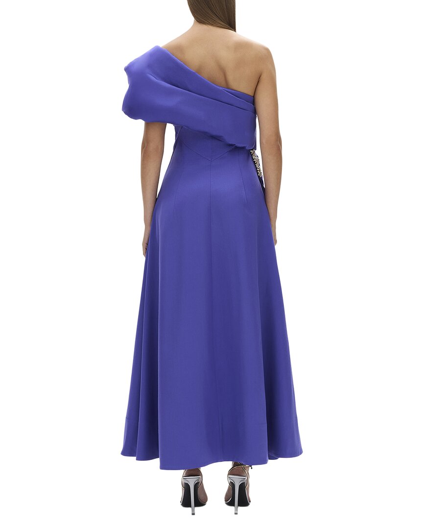 Rachel Gilbert Rachel Gilbert Marlo Wool & Silk-Blend A-Line Dress