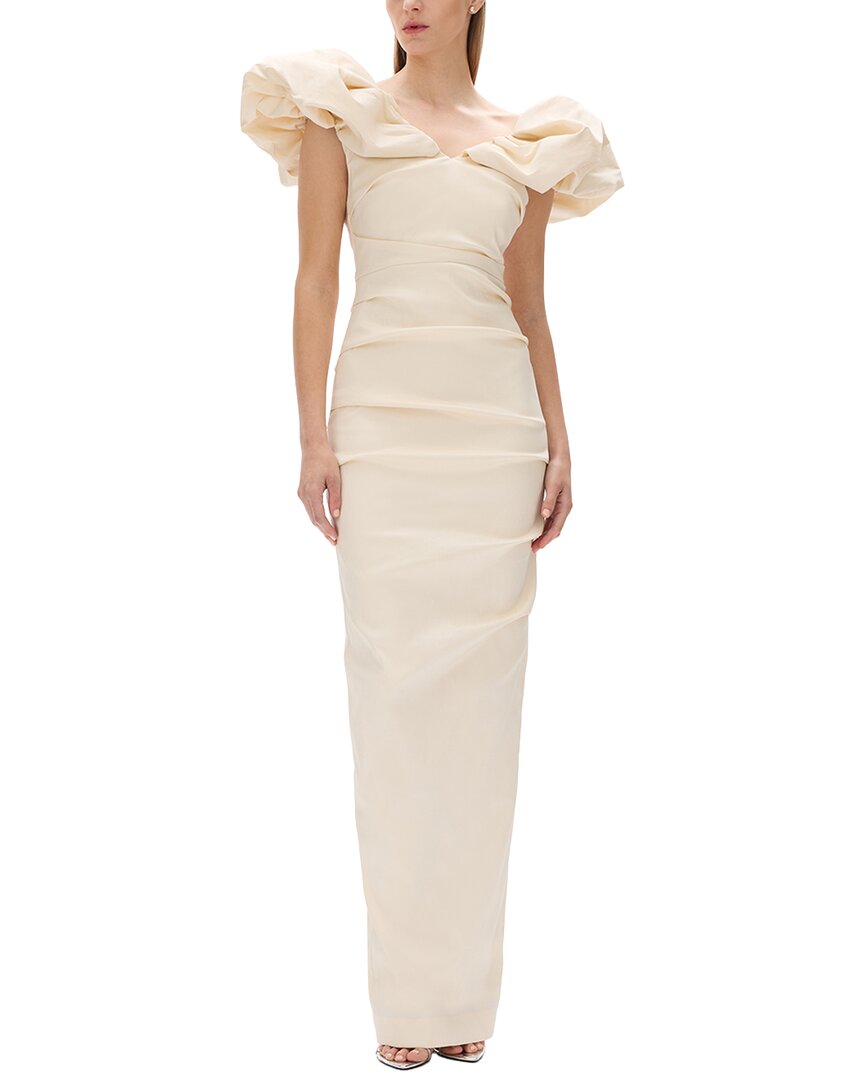 Rachel Gilbert Rachel Gilbert Frey Fitted Gown