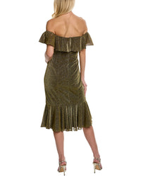 Rene Ruiz Off-The-Shoulder Cocktail Dress