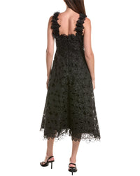 Teri Jon by Rickie Freeman Teri Jon By Rickie Freeman Organza Lace 3D A-Line Dress