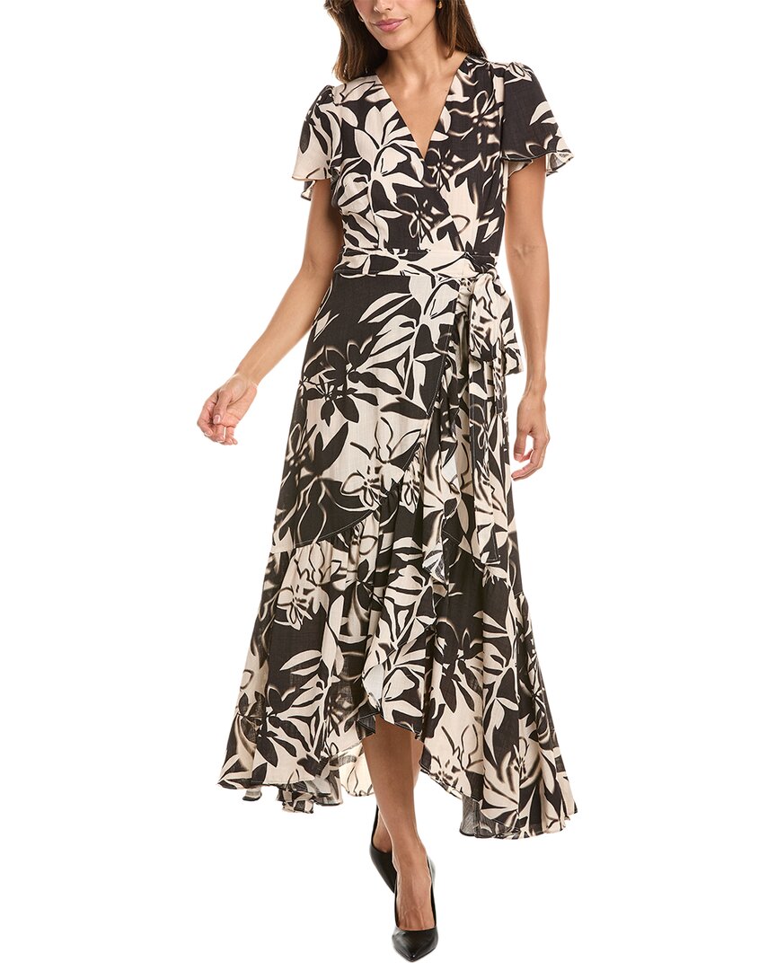 Dkny Faux Wrap Midi Dress