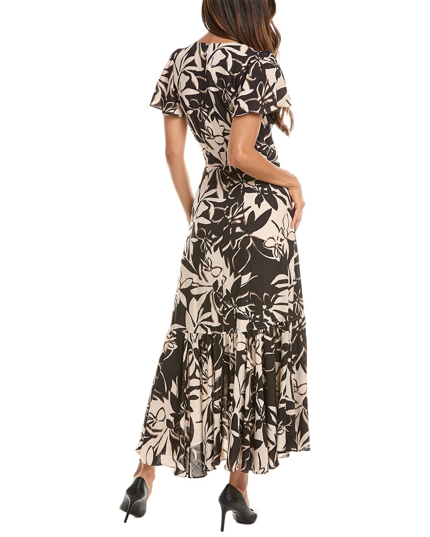 Dkny Faux Wrap Midi Dress