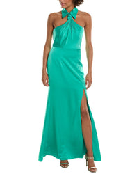 Halston Gemi Gown Green