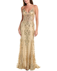 issue New York Issue New York Embellished Maxi Dress