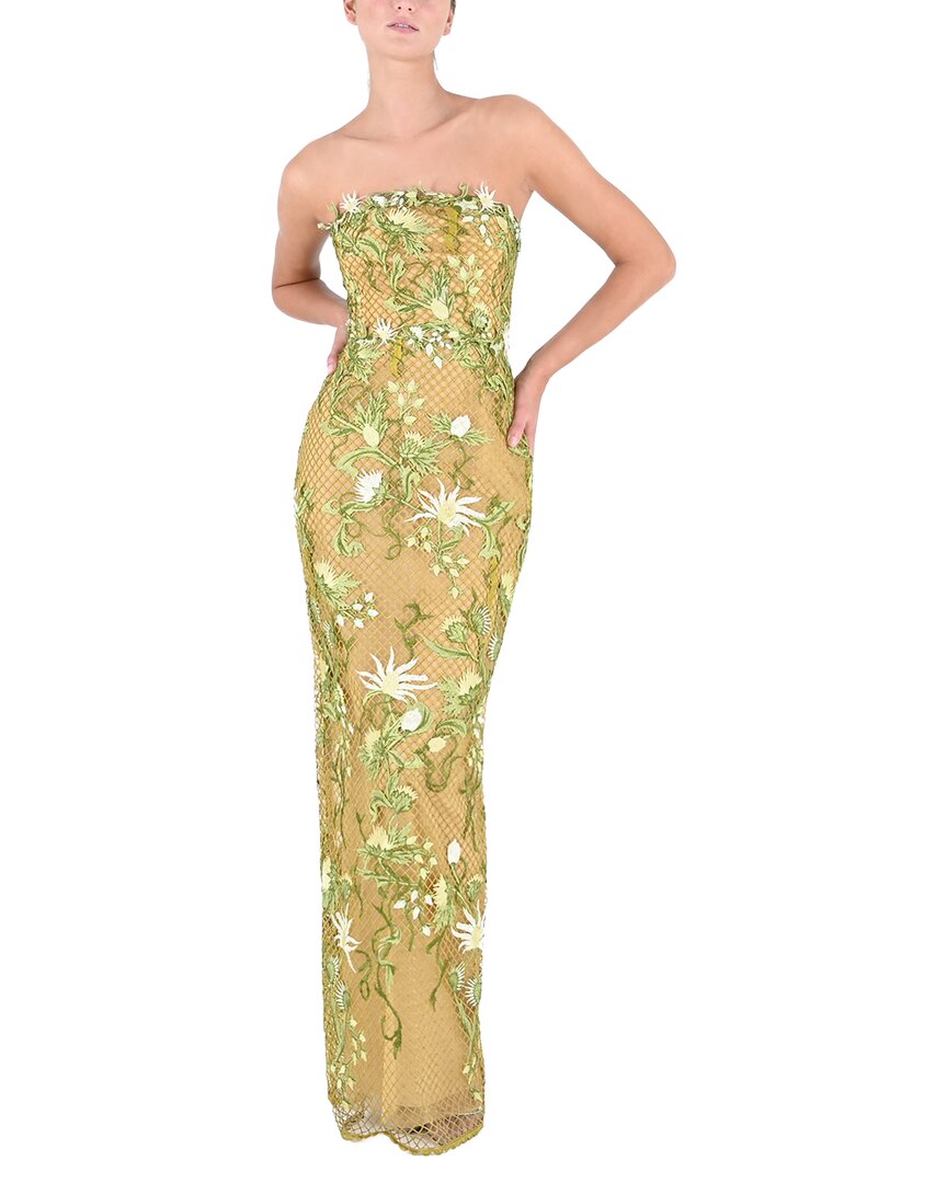Marchesa Notte Marchesa Notte Cape Gown