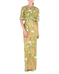 Marchesa Notte Marchesa Notte Cape Gown