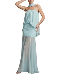 MONIQUE LAGARDE Monique Lagarde Solid Maxi Dress