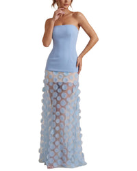 MONIQUE LAGARDE Monique Lagarde Embellished Maxi Dress