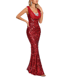 MONIQUE LAGARDE Monique Lagarde Embellished Maxi Dress