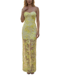 MONIQUE LAGARDE Monique Lagarde Embellished Maxi Dress