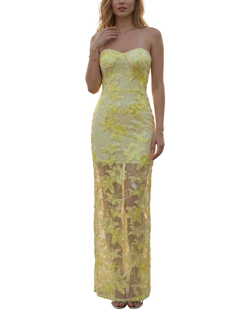 MONIQUE LAGARDE Monique Lagarde Embellished Maxi Dress