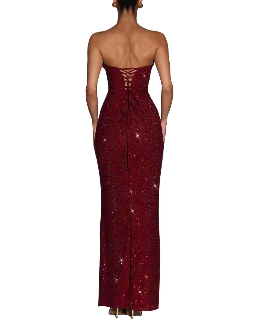 Ariel Tesoro Embellished Maxi Dress