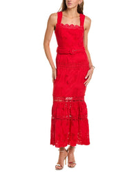 Elliatt Giovanna Fit And Flare Maxi Dress