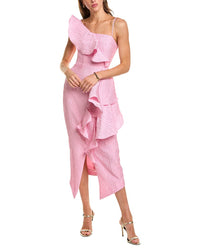 ELLIATT Elliatt Briallen Frill Midi Dress