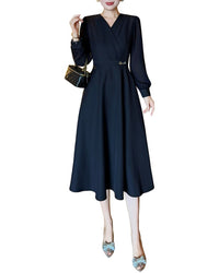 Brc By Burryco Solid Midi Dress