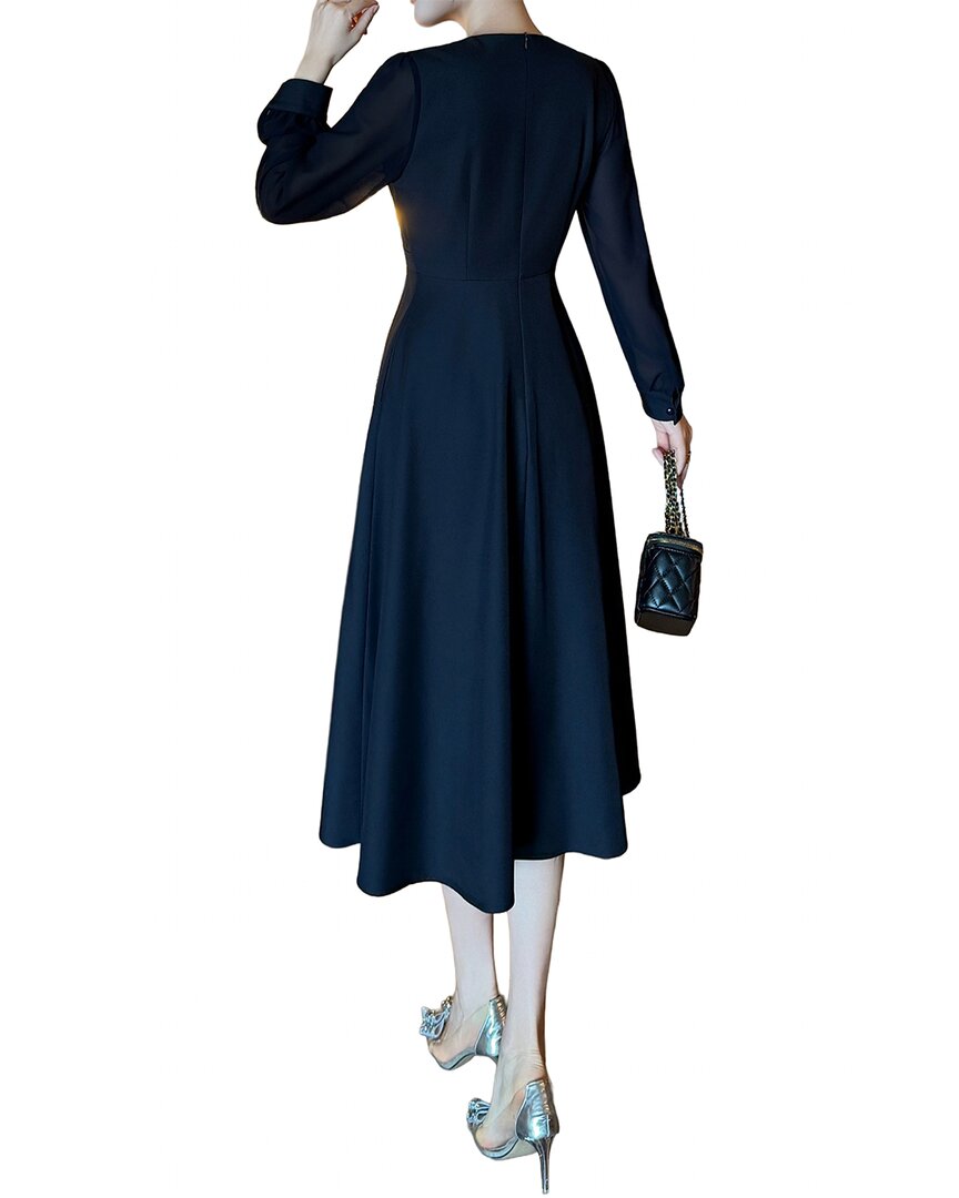 Brc By Burryco Solid Midi Dress