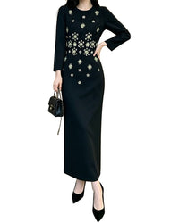 BRC By BURRYCO Brc By Burryco Embellished Maxi Dress