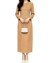 Brc By Burryco Embellished Maxi Dress