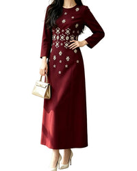 BRC By BURRYCO Brc By Burryco Embellished Maxi Dress
