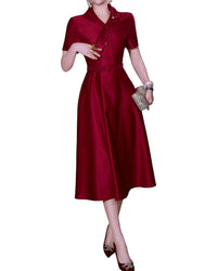 Brc By Burryco Solid Midi Dress