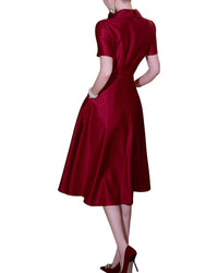 Brc By Burryco Solid Midi Dress