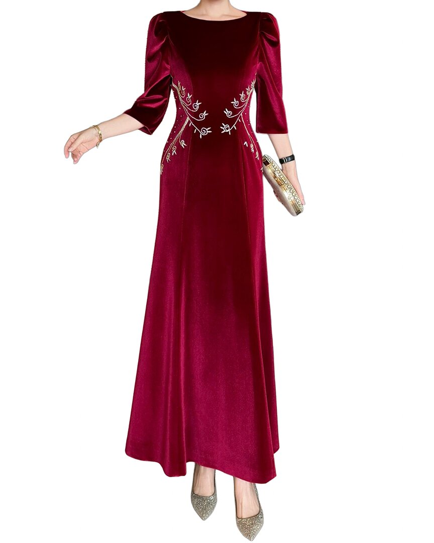 Brc By Burryco Embellished Maxi Dress