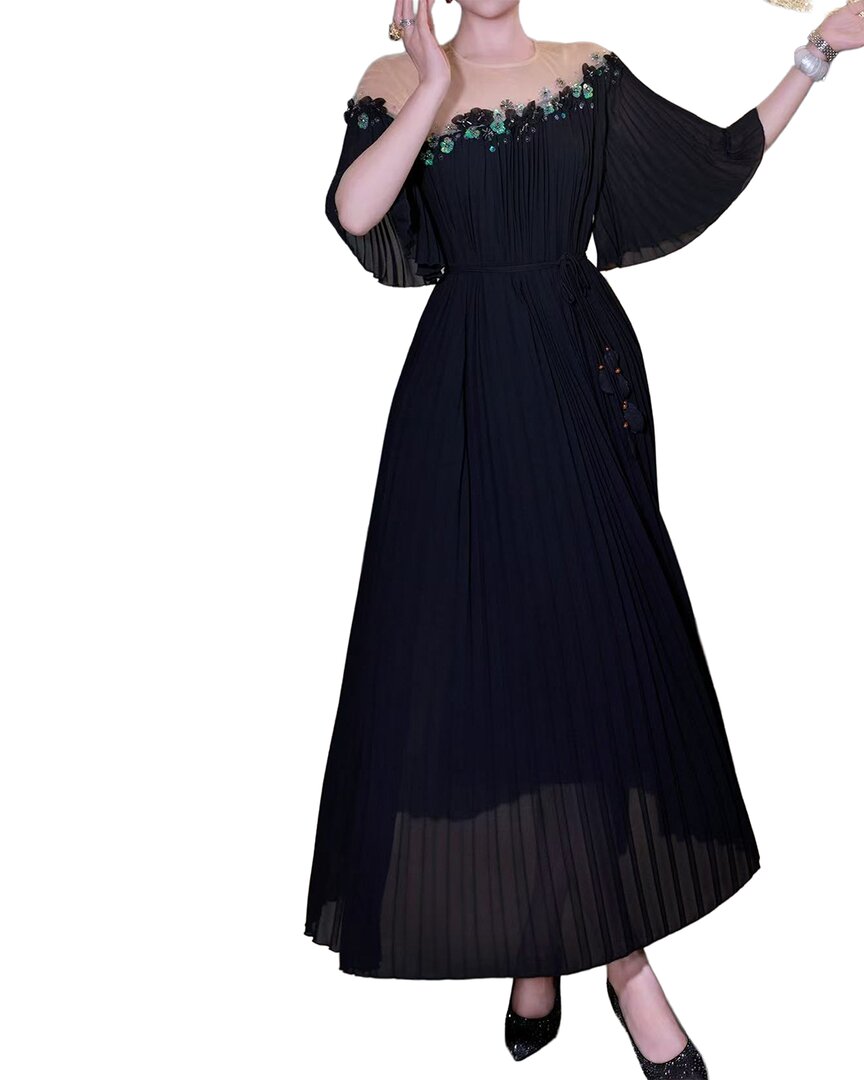 BRC By BURRYCO Brc By Burryco Off Shoulder Solid Maxi Dress