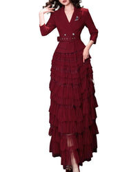 Brc By Burryco Embellished Maxi Dress